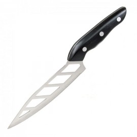 Аэродинамический кухонный стальной нож для нарезки с зубчиками Aero knife
