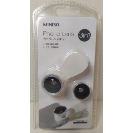 Объектив-телескоп Макро линза для камеры мобильного телефона 3-в-1Wide Angle/Macro/Fish-eye Lenses)