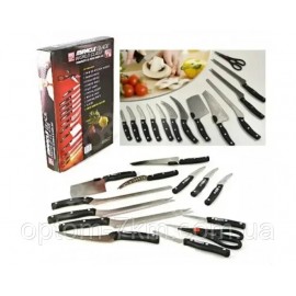 Набор 13 предметов кухонных ножей Miracle Blade World Class UKR-3201 Jw