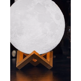 Ночник "Луна" детский с пультом 3D Moon Light 20 см