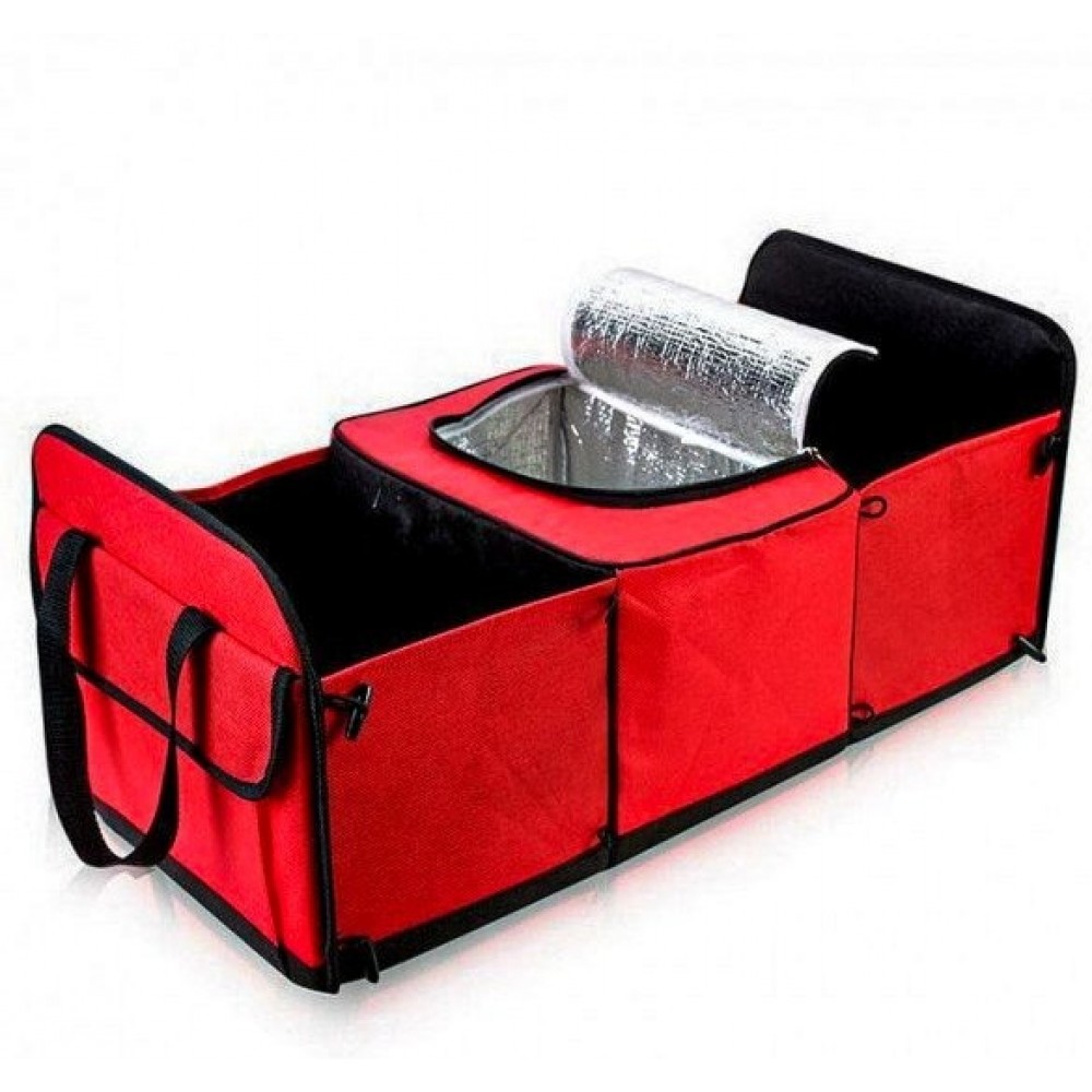 Складная сумка органайзер в багажник автомобиля Trunk Organizer & Cooler