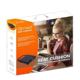 Ортопедическая подушка на сидение Qmed Seat Cushion для кресла, автомобиля, офиса и дома