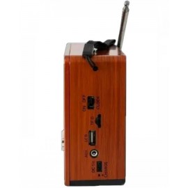 Радиоприемник Everton RT-330, портативный радиоприемник с фонариком, Bluetooth FM USB SD