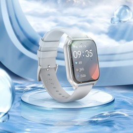 Смарт часы Smart Watch Borofone BD5 Блютуз v5.0,емкостью 220mAh,IP68 / Android, iOSСеребрянный