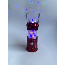 Многофункциональная Диско-Лампа 3в1 Диско-Шар, Фонарь, Свето-Звёзды Magic Cool Питание от Солнечной Батареи и От Сети USB