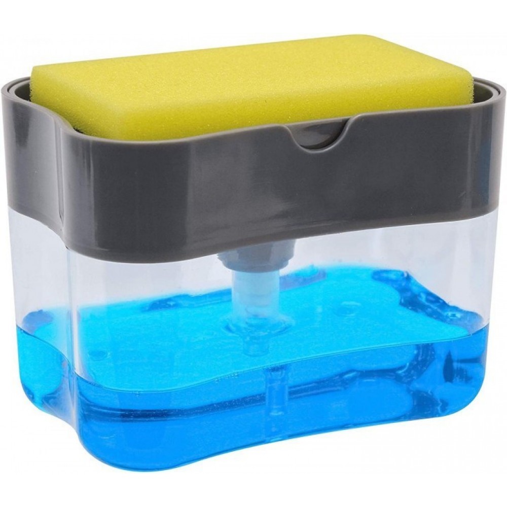Дозатор мыла (замачивание) Soap Pump & Sponge Caddy / ART-0349