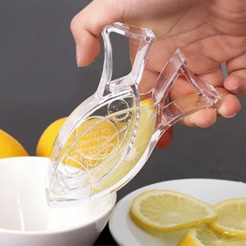 Соковыжималка ручная для лимона ,прозрачная акриловая  "Рыбка"