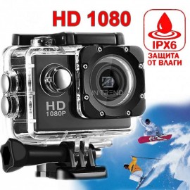 Компактная экшн камера с микрофоном HD1080 Cam A-9 влоговая бюджетная для активного отдыха