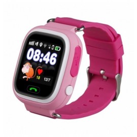 Детские телефон-часы с GPS трекером Smart Watch Q90 pink