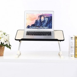 Столик для ноутбука деревянный Laptop Desk Портативный складной стол подставка H1