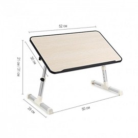 Столик для ноутбука деревянный Laptop Desk Портативный складной стол подставка H1