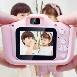 Детский цифровой фотоаппарат с селфи котик XO XJ01