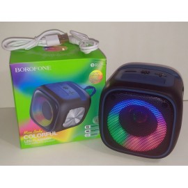 Колонка Borofone BR29 Interest sports мини 90*90*86мм  7Вт