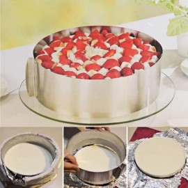 Форма для выпекания A-plus бисквитов и тортов раздвижная разъемное кольцо 16-30 см