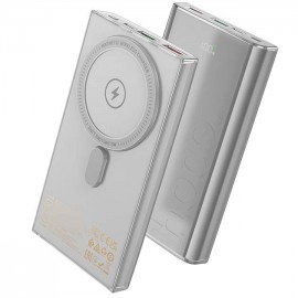 Power bank Hoco Q22 Taurus 22.5W+PD20W 10000mAh повербанк Magnetic беспроводная зарядка