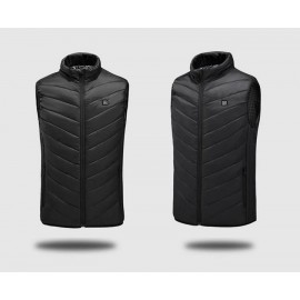 Жилет с подогревом от USB на 13 зон обогрева от Power Bank унисекс