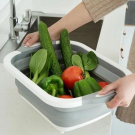 Складная разделочная доска для мытья и резки овощей VJTech