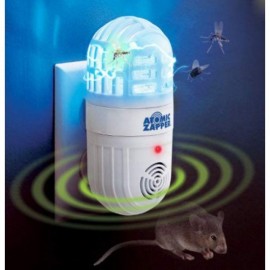 Лампа приманка Atomic Zabber для насекомых (уничтожитель насекомых) и отпугиватель грызунов