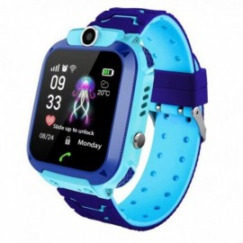 Смарт-часы KID Watch Детские Умные часы GPS KID-03 с влагозащитой IP67, Синие с голубым