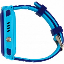 Смарт-часы KID Watch Детские Умные часы GPS KID-03 с влагозащитой IP67, Синие с голубым