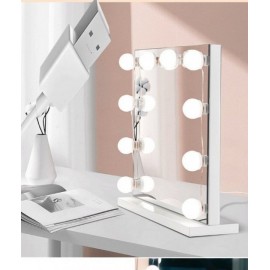 Подсветка для гримерного зеркала LED лампочки 10 шт 3 режима VANITY MIRROR LIGHTS на липучках