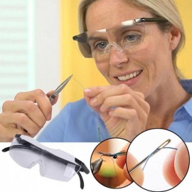 Пластиковые Увеличительные ОЧКИ для комфортной работы с мелкими предметами Big Vision Magnifying Glasses