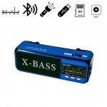 ФМ радио Golon RX-BT22 BT портативная колонка блютуз, FM радиоприемник с USB/TF и фонарем