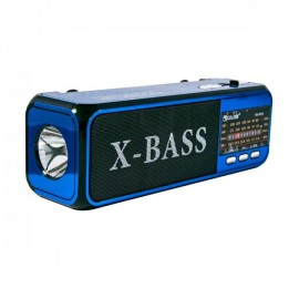 ФМ радио Golon RX-BT22 BT портативная колонка блютуз, FM радиоприемник с USB/TF и фонарем