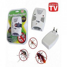 Отпугиватель электромагнитный мышей тараканов мух комаров Riddex Quad Pest Repelling Aid