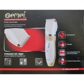 Беспроводная машинка для стрижки волос триммер с керамическими ножами GEMEI GM-6001