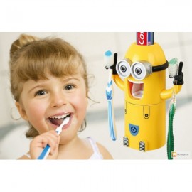 Диспансер для зубных принадлежностей Миньон Babyhood Yellow