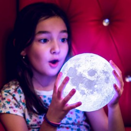 Ночной светильник Ночник в виде Луны Ночник детский 3D Moon Light