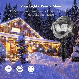 Лазерный проектор Star Shower Laser Light,снег