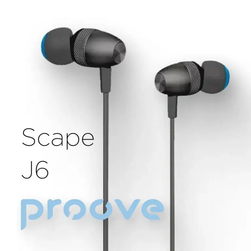 Наушники вакуумные проводные Proove Scape J3 3.5mm