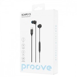 Наушники вакуумные проводные Proove Scape C1 Type-C