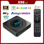 Смарт ТВ приставка X96x4 S905X4 2/16 11 8K