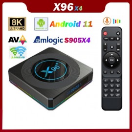 Смарт ТВ приставка X96x4 S905X4 2/16 11 8K