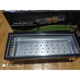 Мангал для пикника складной, барбекю, гриль 60*35*25