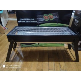 Мангал для пикника складной, барбекю, гриль 60*35*25