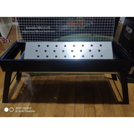 Мангал для пикника складной, барбекю, гриль 60*35*25