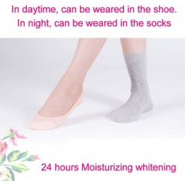 Силиконовые носки накладки для ног Anti-crack silicon socks для пяток нескользящие дышащие от мозолей