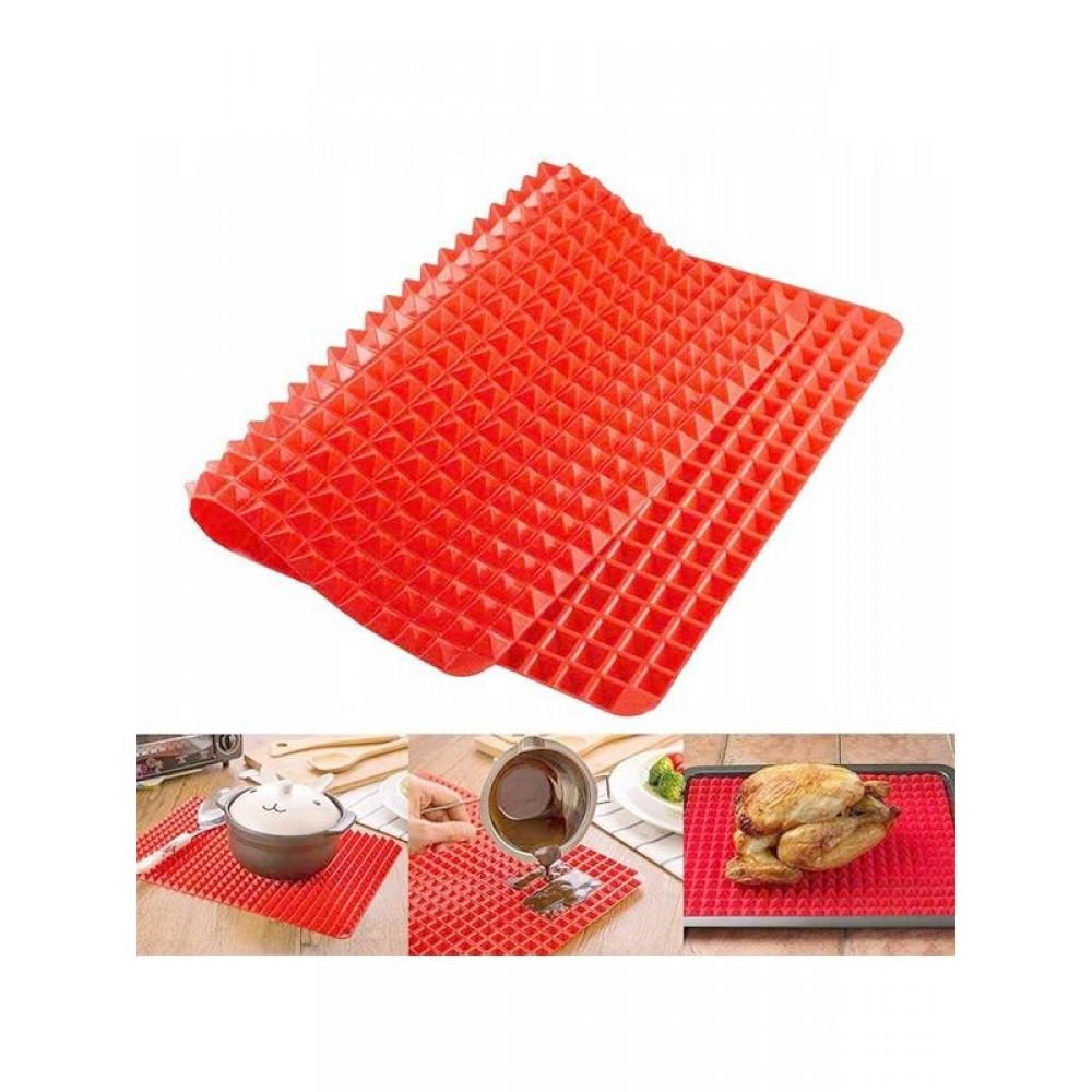 Кухонный силиконовый коврик для выпечки Пирамидка Pyramid Pan, Пирамид Пен коврик для духовки