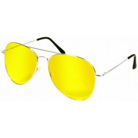 Очки антифары для ночного вождения антибликовые авиаторы Night View Glasses
