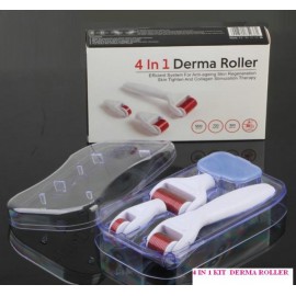 Мезороллер для лица и тела Messo Derma Roller 4 в 1 дермороллер