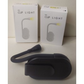 Фонарик-Лампа мини для чтения книги с зажимом JS-05 Mini clip light