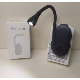 Фонарик-Лампа мини для чтения книги с зажимом JS-05 Mini clip light